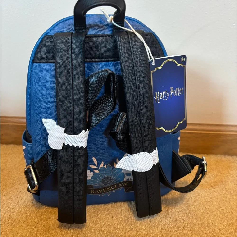 Loungefly Harry Potter Ravenclaw floral mini backpack - Picture 7 of 13